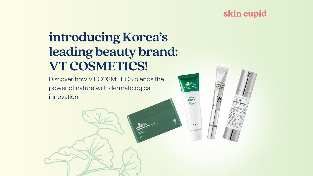 Introducing VT Cosmetics: The High-Tech K-Beauty Brand Now Available at Skin Cupid