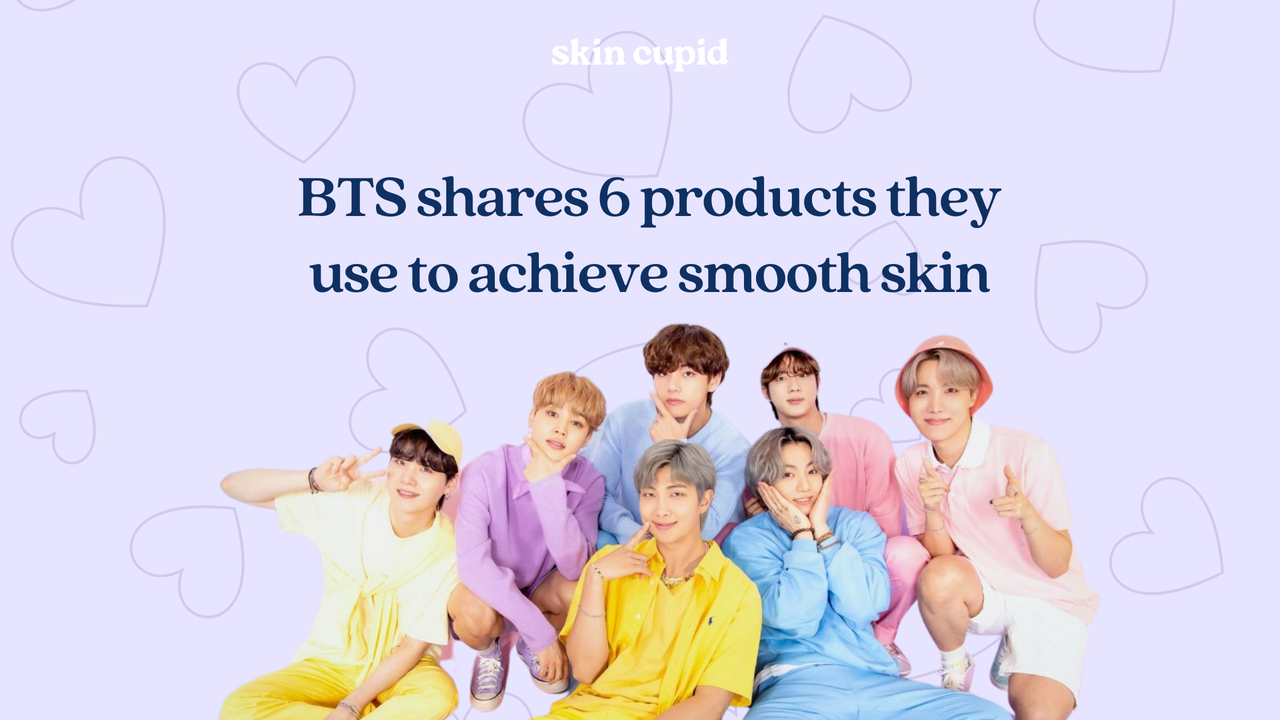 BTS Share 6 Products They Use To Achieve Smooth Skin