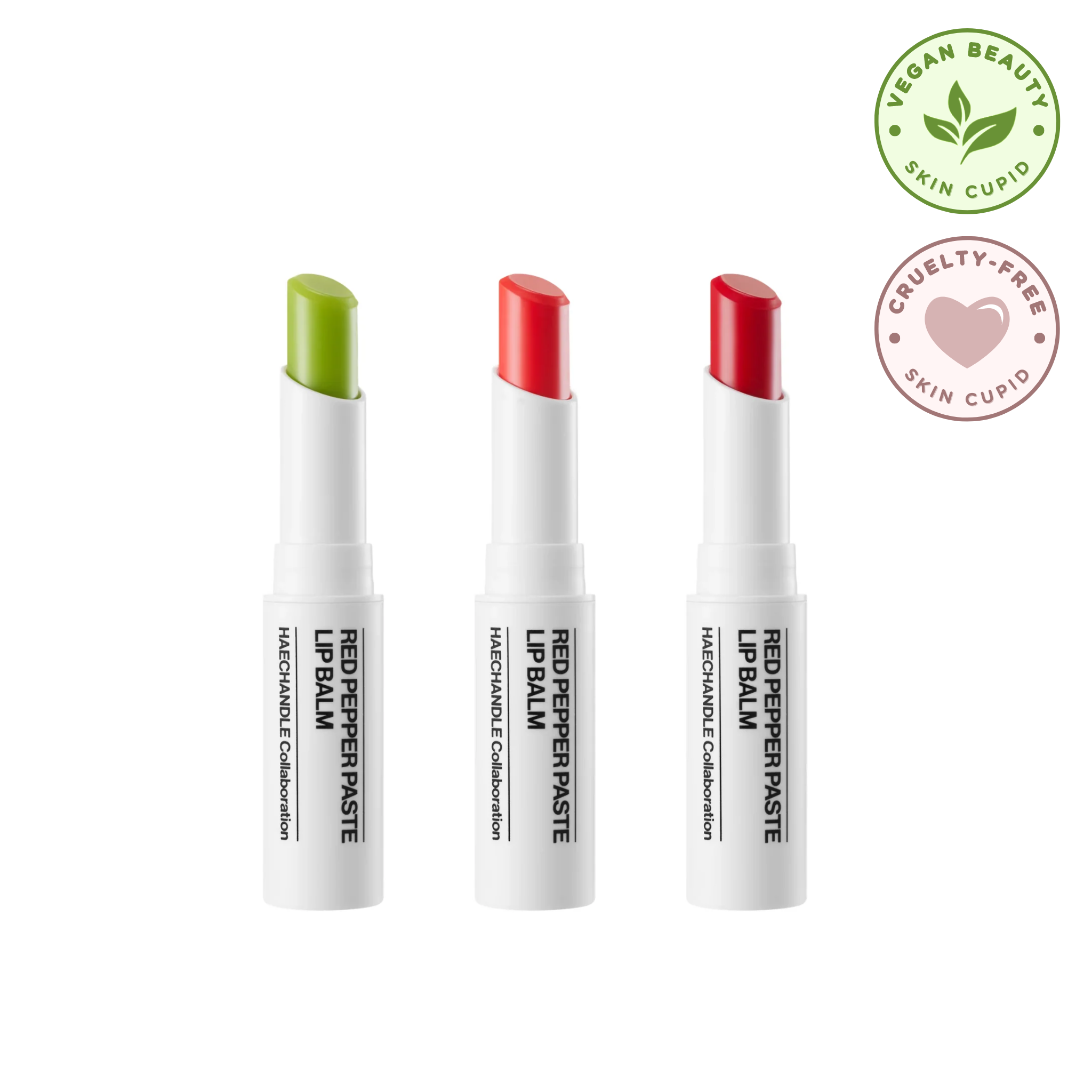 UNLEASHIA Red Pepper Paste Lip Balm (3 colours)