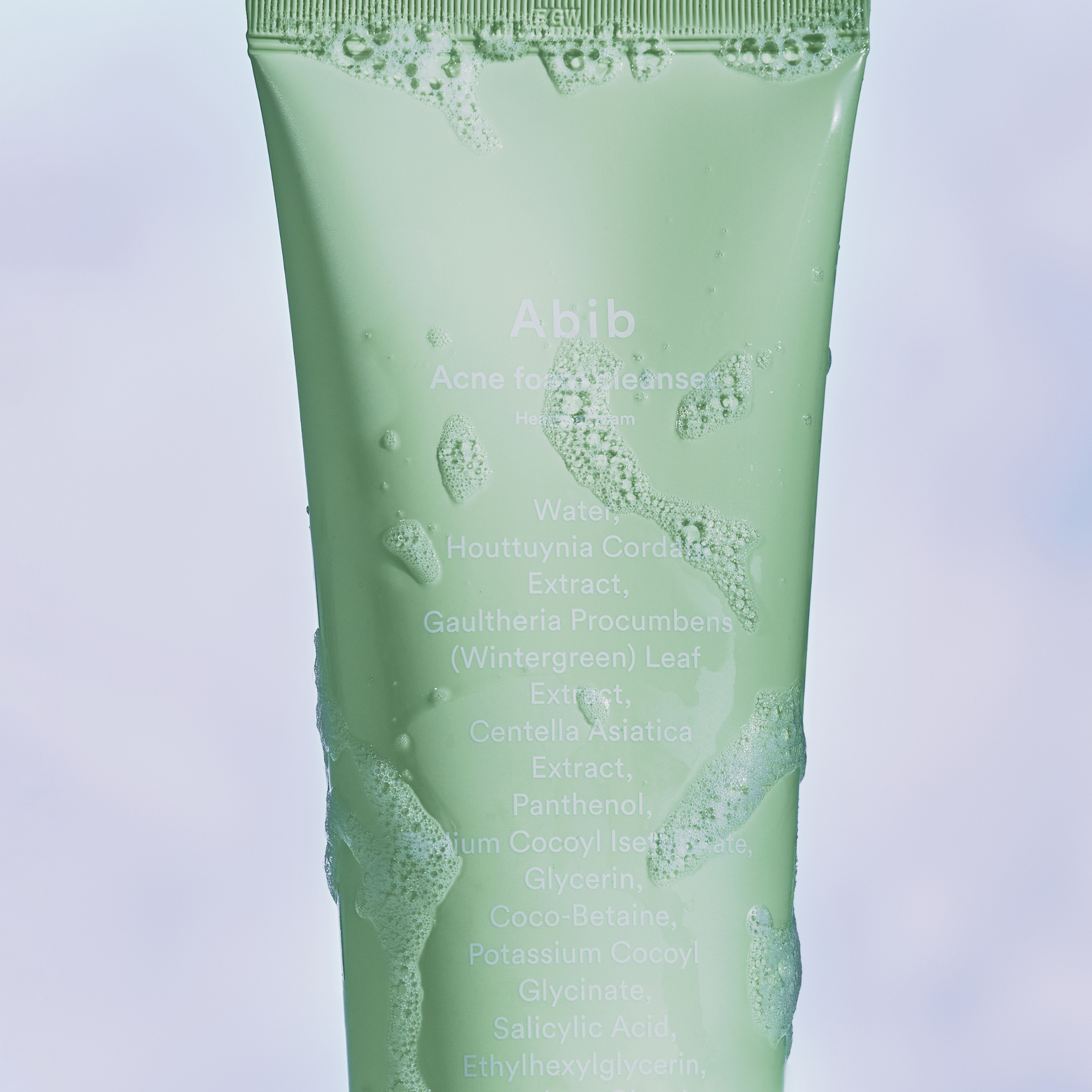 ABIB Acne Foam Cleanser Heartleaf Foam (150ml) texture