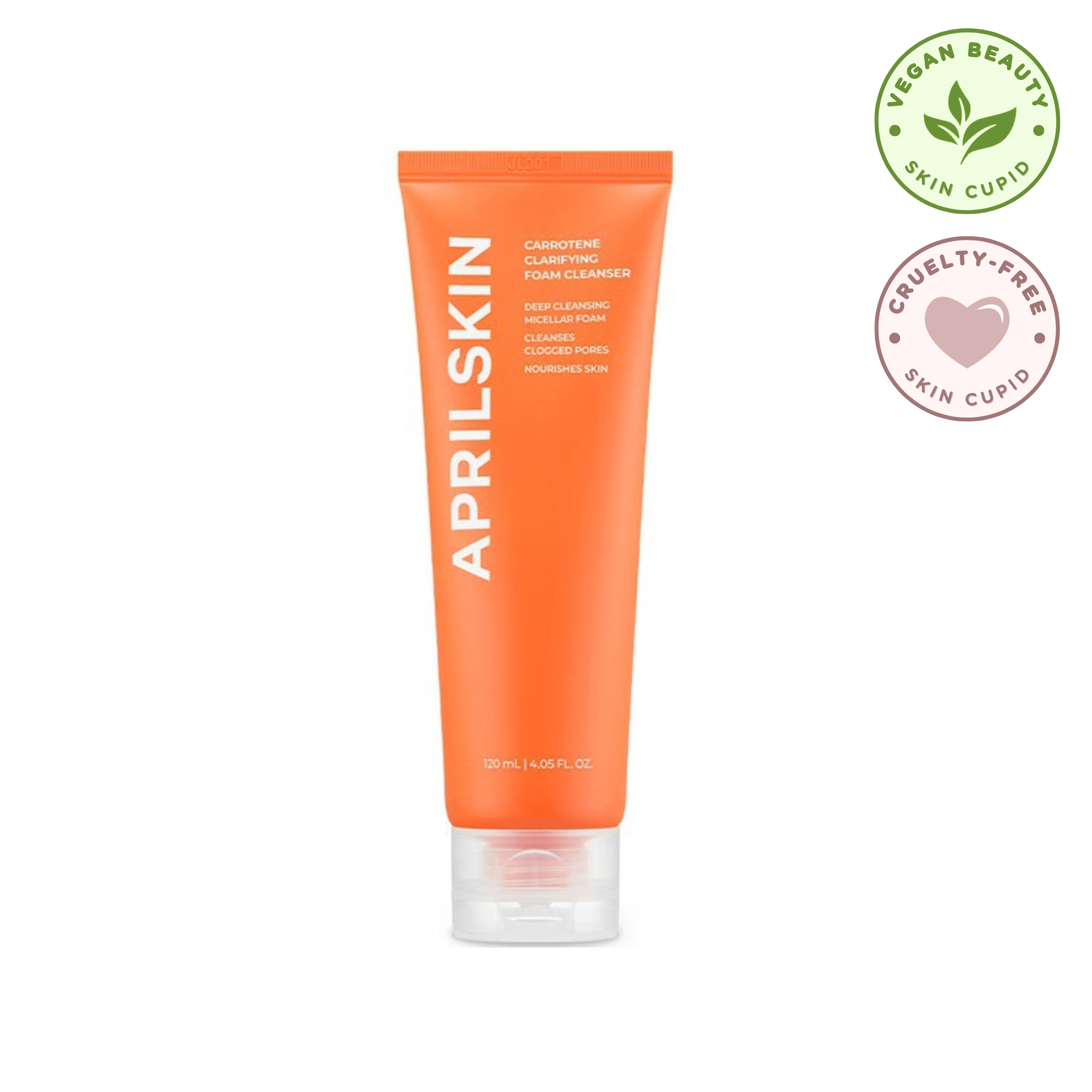 APRILSKIN Carrotene Acne Foam Cleanser (120ml)