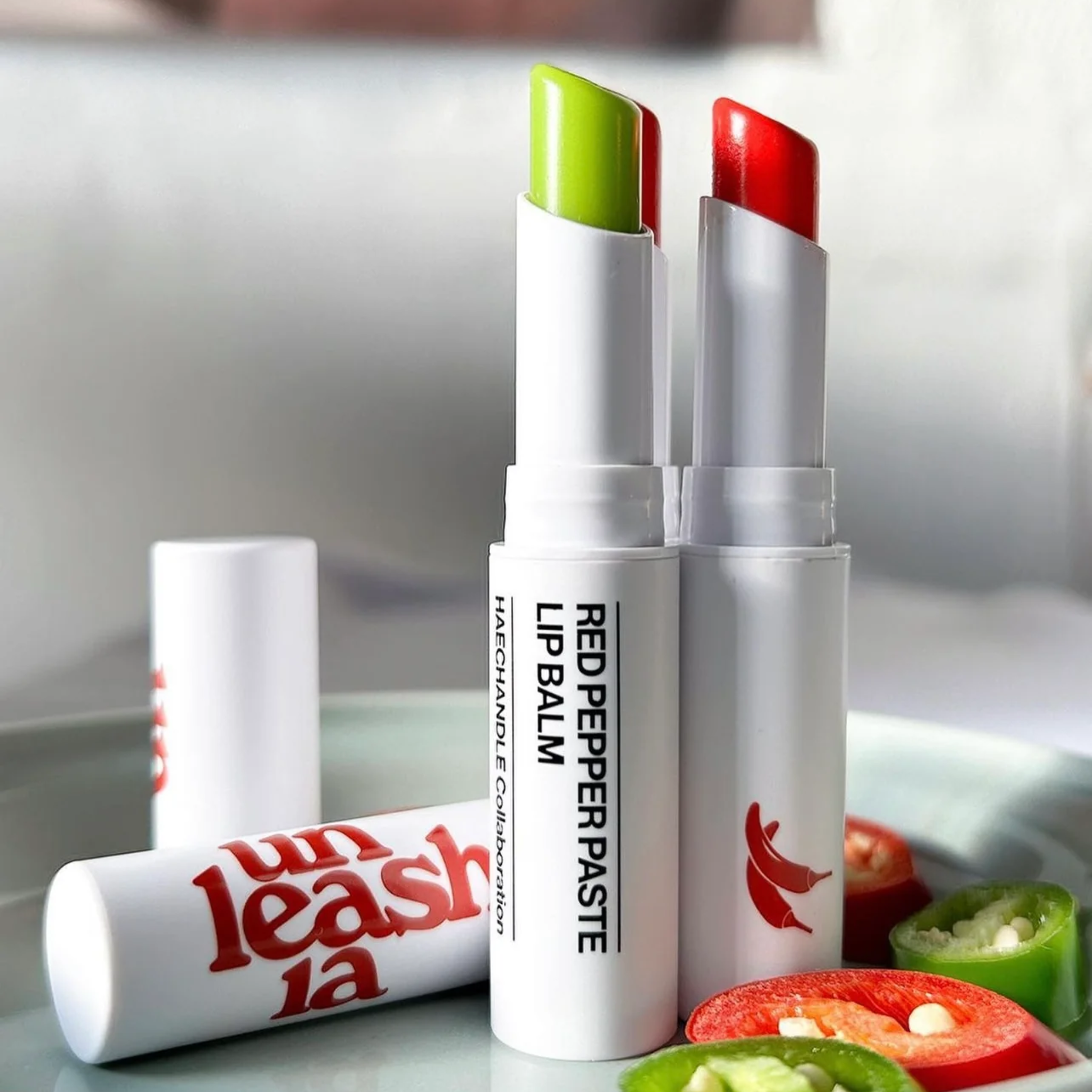 UNLEASHIA Red Pepper Paste Lip Balm (3 colours)