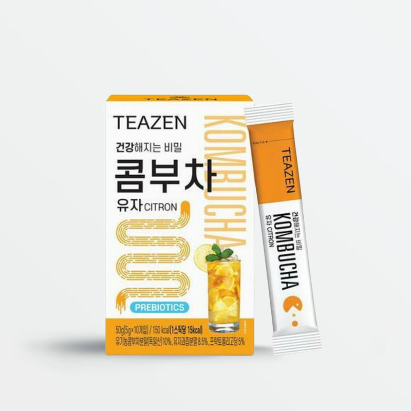 TEAZEN Kombucha Citron (10 sticks)